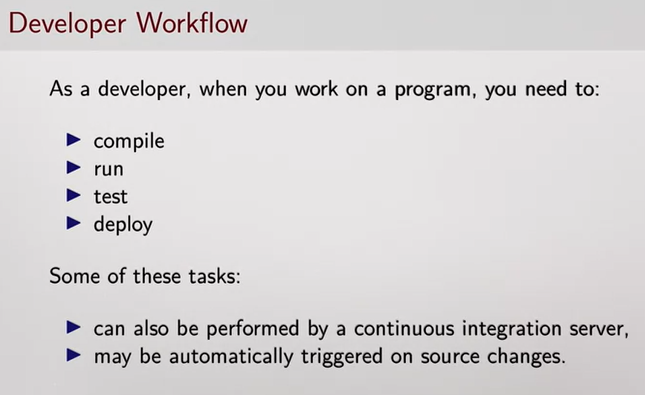Developer Workflow