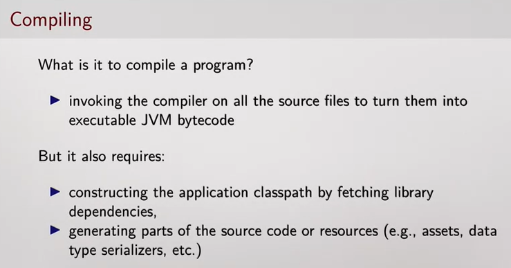 Compiling